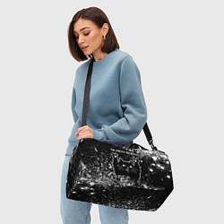 Сумки спортивные Группа The Pretty Reckless и рок кот, цвет: 3D-принт — фото 2