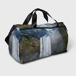 Сумки спортивные Водопад Скогафосс, цвет: 3D-принт