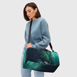 Сумки спортивные Fantasy волк, цвет: 3D-принт — фото 2