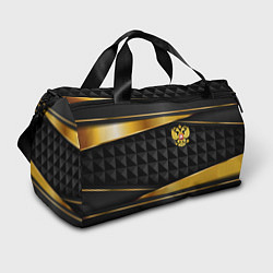 Спортивная сумка Gold & black - Russia