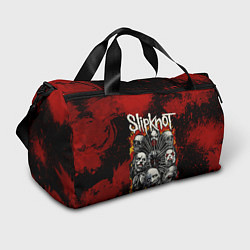 Сумки спортивные Slipknot rock, цвет: 3D-принт