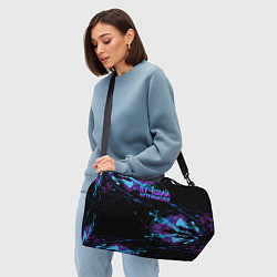 Сумки спортивные Лучший нутрициолог - брызги красок, цвет: 3D-принт — фото 2
