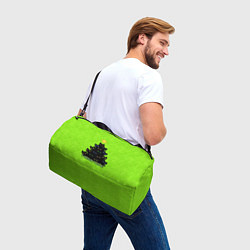 Сумки спортивные С Новым годом - ёлочка из кошечек, цвет: 3D-принт — фото 2