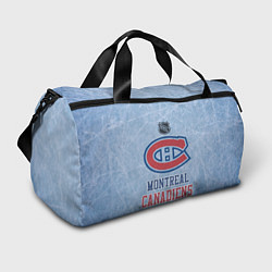 Сумки спортивные Montreal Canadiens - NHL, цвет: 3D-принт