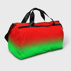 Сумки спортивные Необычный переход, цвет: 3D-принт