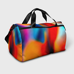 Сумки спортивные Градиент разноцветный, цвет: 3D-принт