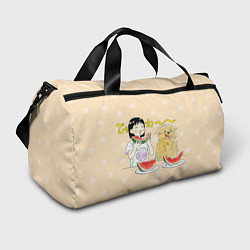 Сумки спортивные Долой безделье!, цвет: 3D-принт