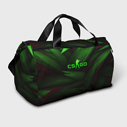 Сумки спортивные CS GO green logo, цвет: 3D-принт