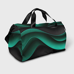 Спортивная сумка Абстрактная зеленая текстура