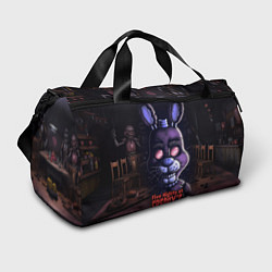 Сумки спортивные Five Nights at Freddys Bonnie, цвет: 3D-принт