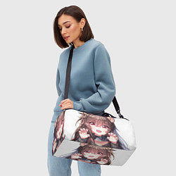 Сумки спортивные Восхождение Героя Щита Raphtalia, цвет: 3D-принт — фото 2