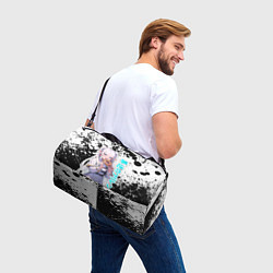 Сумки спортивные Фрирен - поедает пончик, цвет: 3D-принт — фото 2