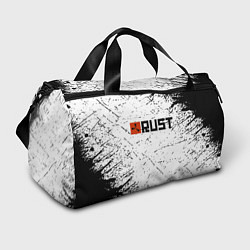 Сумки спортивные RUST брызги красок, цвет: 3D-принт