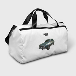 Сумки спортивные Автомобиль PUBG, цвет: 3D-принт