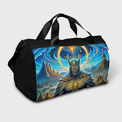 Сумки спортивные Elden Ring темный рыцарь, цвет: 3D-принт
