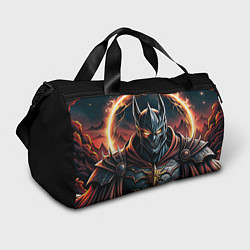 Сумки спортивные Elden Ring персонаж темный рыцарь, цвет: 3D-принт