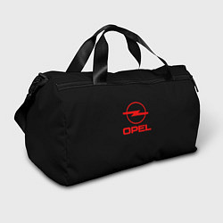 Спортивная сумка Opel red logo auto