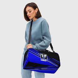 Сумки спортивные Rainbow six geometry steel, цвет: 3D-принт — фото 2
