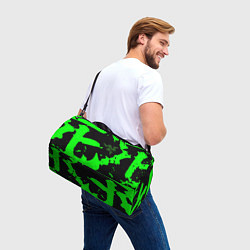 Сумки спортивные Razer кислотный стиль краски, цвет: 3D-принт — фото 2