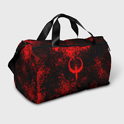 Сумки спортивные Quake кровь, цвет: 3D-принт