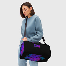 Сумки спортивные In the beginning was sound, цвет: 3D-принт — фото 2