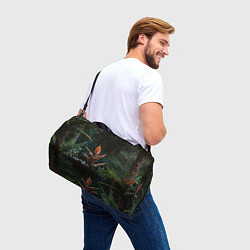 Сумки спортивные Объемные растения, цвет: 3D-принт — фото 2