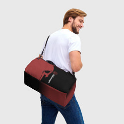 Сумки спортивные Volkswagen и череп, цвет: 3D-принт — фото 2