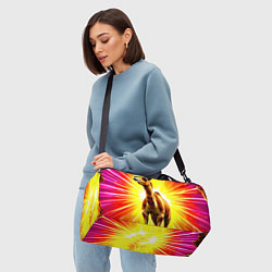 Сумки спортивные Верблюд в ярких лучах, цвет: 3D-принт — фото 2