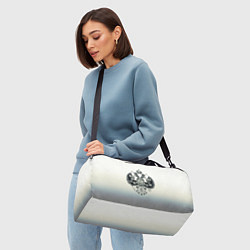 Сумки спортивные Государственный герб Российской империи градиент, цвет: 3D-принт — фото 2