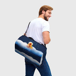 Сумки спортивные Резиновая уточка в мыльной пене, цвет: 3D-принт — фото 2