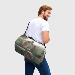 Сумки спортивные Лиса с лисёнком, цвет: 3D-принт — фото 2