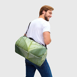 Сумки спортивные Макро съемка листа, цвет: 3D-принт — фото 2