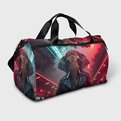 Спортивная сумка Cyberpunk elephant