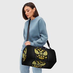 Сумки спортивные Золотой герб России, цвет: 3D-принт — фото 2