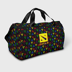 Сумки спортивные Dota pattern witcher, цвет: 3D-принт