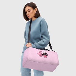 Сумки спортивные Крик по телефону, цвет: 3D-принт — фото 2