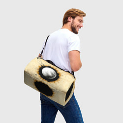 Сумки спортивные Мяч для гольфа на бежевом, цвет: 3D-принт — фото 2
