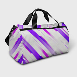 Сумки спортивные Color white pink, цвет: 3D-принт