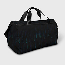 Сумки спортивные Color black blue, цвет: 3D-принт