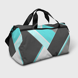 Сумки спортивные Color black blue, цвет: 3D-принт