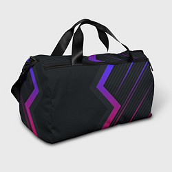 Спортивная сумка Color black line