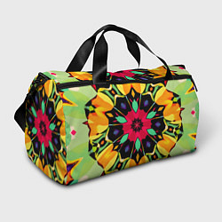 Спортивная сумка Салатовый калейдоскоп