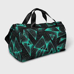 Сумки спортивные The triangle is light blue, цвет: 3D-принт