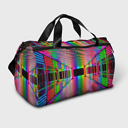 Сумки спортивные Неоновая галерея, цвет: 3D-принт