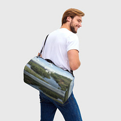 Сумки спортивные Красивая Меча, цвет: 3D-принт — фото 2