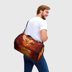 Сумки спортивные Сангвиний великий ангел, цвет: 3D-принт — фото 2