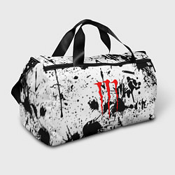 Сумки спортивные Monster energy краски, цвет: 3D-принт