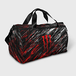 Сумки спортивные Monster energy полосы красок, цвет: 3D-принт