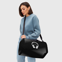 Сумки спортивные Музыка - цитата, цвет: 3D-принт — фото 2