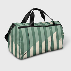 Сумки спортивные Зеленые полосы, цвет: 3D-принт